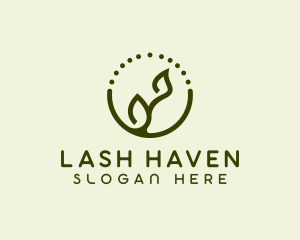 Minimalist Plant Spa logo design