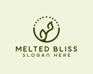 Minimalist Plant Spa logo design