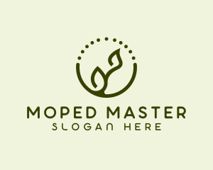 Minimalist Plant Spa logo design