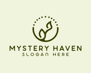 Minimalist Plant Spa logo design