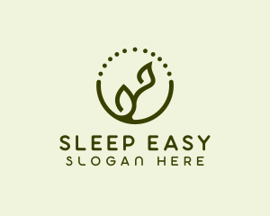 Minimalist Plant Spa logo design