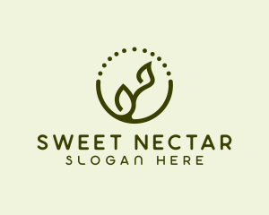 Minimalist Plant Spa logo design