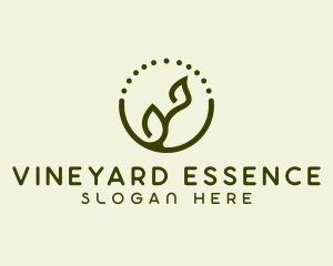 Minimalist Plant Spa logo design