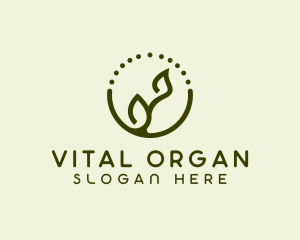 Minimalist Plant Spa logo design