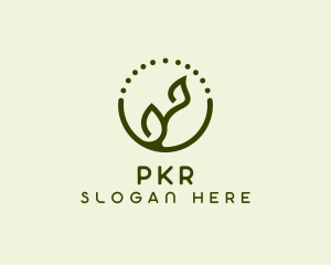 Minimalist Plant Spa logo design