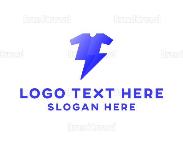Lightning Shirt Brand Logo