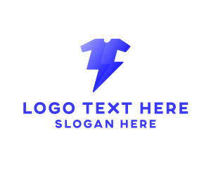 Clothing - Lightning Shirt Brand logo design