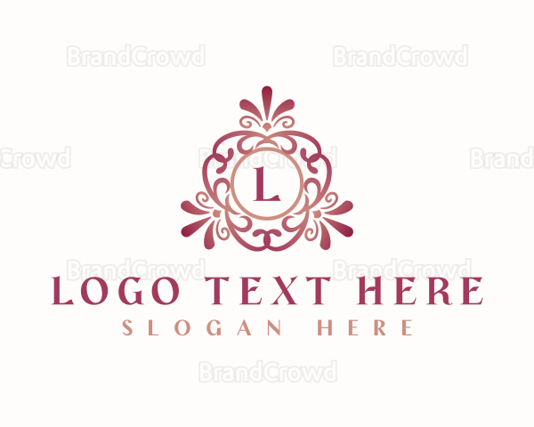 Ornamental Floral Elegant Logo