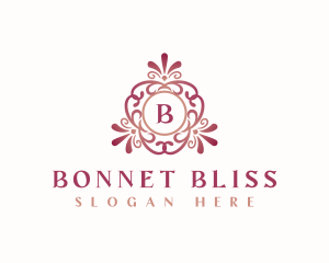 Ornamental Floral Elegant logo design