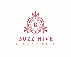 Ornamental Floral Elegant logo design