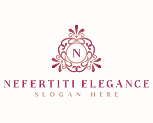 Ornamental Floral Elegant logo design