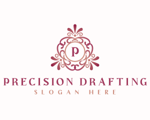 Ornamental Floral Elegant logo design