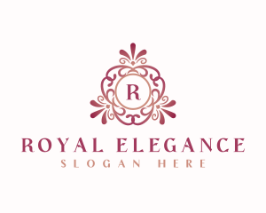 Ornamental Floral Elegant logo design