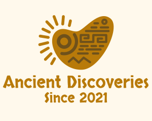 Archeology - Mayan Tribal Art logo design