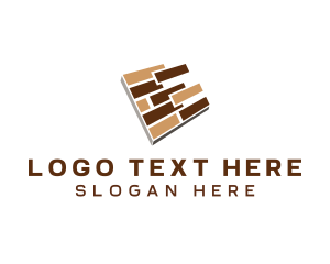 Cladding - Floor Tile Builder logo design