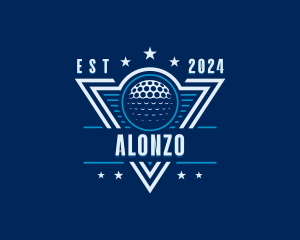 Golf Ball Tournament logo design