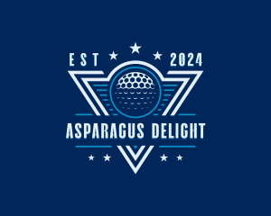 Golf Ball Tournament logo design