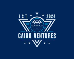 Golf Ball Tournament logo design