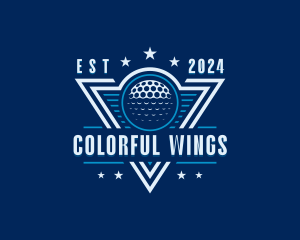 Golf Ball Tournament logo design