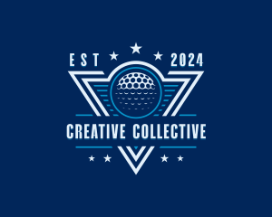 Golf Ball Tournament logo design