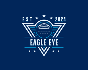 Golf Ball Tournament logo design