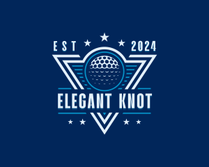 Golf Ball Tournament logo design