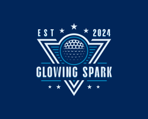 Golf Ball Tournament logo design