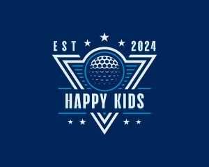 Golf Ball Tournament logo design