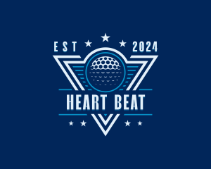 Golf Ball Tournament logo design