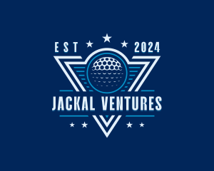 Golf Ball Tournament logo design