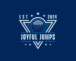 Golf Ball Tournament logo design