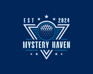 Golf Ball Tournament logo design