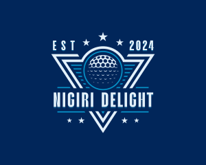 Golf Ball Tournament logo design