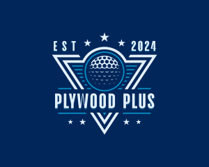 Golf Ball Tournament logo design