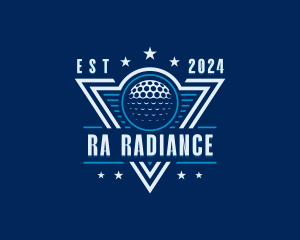 Golf Ball Tournament logo design