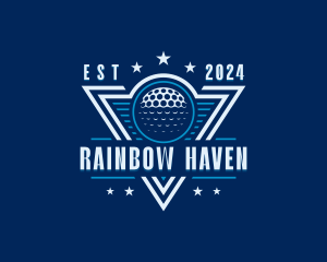 Golf Ball Tournament logo design