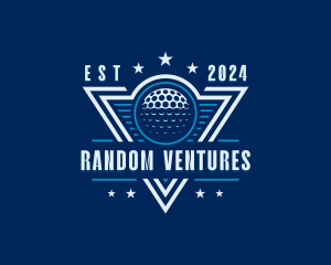 Golf Ball Tournament logo design