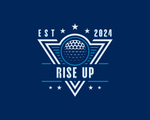 Golf Ball Tournament logo design