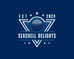 Golf Ball Tournament logo design