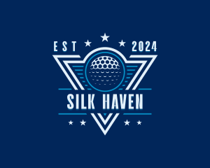 Golf Ball Tournament logo design