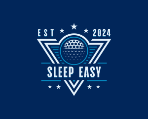 Golf Ball Tournament logo design