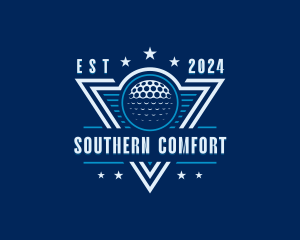 Golf Ball Tournament logo design