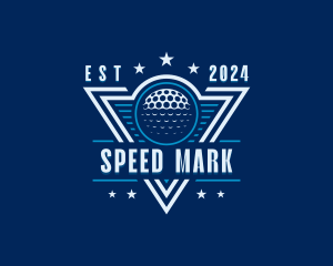 Golf Ball Tournament logo design