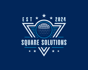 Golf Ball Tournament logo design