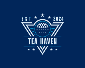 Golf Ball Tournament logo design