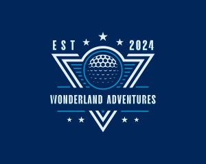 Golf Ball Tournament logo design