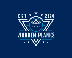 Golf Ball Tournament logo design