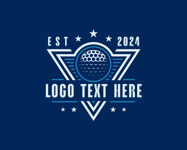 Golf Ball - Golf Ball Tournament logo design