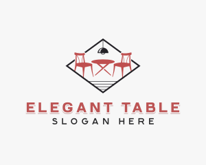 Table - Chair Table Furnishing logo design