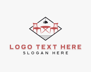 Home Staging - Chair Table Furnishing logo design